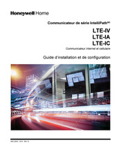 Honeywell Home IntelliPath LTE-IC Guide D'installation Et De Configuration