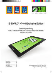 chiliGREEN E-BOARD HT400 Notice D'utilisation