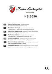 Tonino Lamborghini HS 6050 Traduction Du Mode D'emploi Original