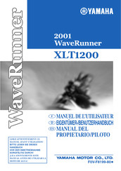 Yamaha Motor WaveRunner XLT1200 2001 Manuel De L'utilisateur