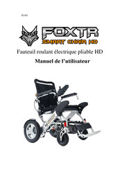 FOXTR Smart Chair HD Manuel De L'utilisateur