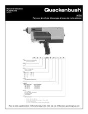 Quackenbush HT4 Manuel D'utilisation
