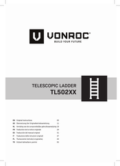 VONROC TL502XX Traduction De La Notice Originale