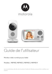 Motorola MBP483 Guide De L'utilisateur