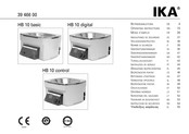 IKA HB 10 basic Mode D'emploi