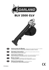 Garland BLV 2500 CLV Mode D'emploi