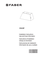 Faber CHLO28GR600 Instructions D'installation