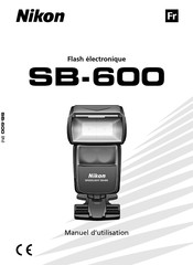 Nikon SB-600 Manuel D'utilisation