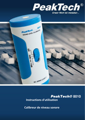 Peaktech 8010 Instructions D'utilisation