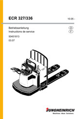 Jungheinrich ECR 327 Instructions De Service