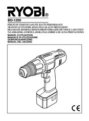 Ryobi BD-1200 Manuel D'utilisation