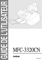 Brother MFC-3320CN Guide De L'utilisateur