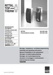 Rittal SK 3201.200 Manuel D'installation Et De Maintenance