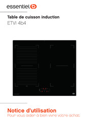 essentiel b ETVI 4b4 Notice D'utilisation
