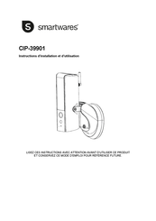 Smartwares CIP-39901 Instructions D'installation Et D'utilisation