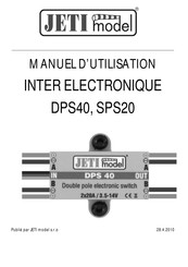 JETI model DPS40 Manuel D'utilisation