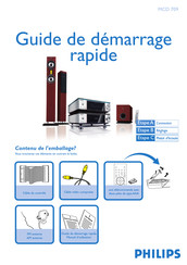 Philips MCD 709 Guide De Démarrage Rapide