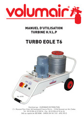 Volumair TURBO EOLE T6 Manuel D'utilisation