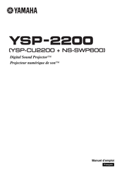 Yamaha YSP-2200 Manuel D'emploi