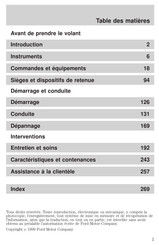 Ford F150 2000 Mode D'emploi