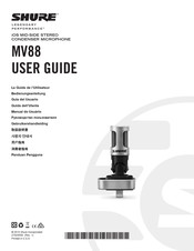 Shure LEGENDARY PERFORMANCE MV88 Guide De L'utilisateur