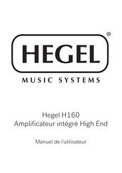 Hegel H160 Manuel De L'utilisateur