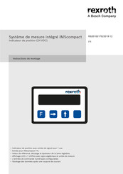 Bosch Rexroth IMScompact Instructions De Montage