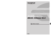Olympus ZUIKO DIGITAL ED35-100mm f2.0 Mode D'emploi