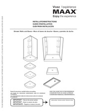MAAX 105528 Guide D'installation