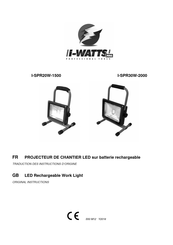 i-WATTS I-SPR30W-2000 Traduction Des Instructions D'origine
