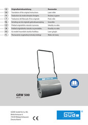 Güde GRW 500 Mode D'emploi D'origine