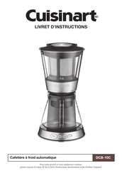 Cuisinart DCB-10C Livret D'instructions