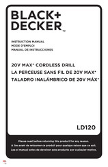 Black & Decker LD120 Mode D'emploi