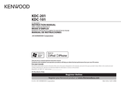 Kenwood KDC-101 Mode D'emploi