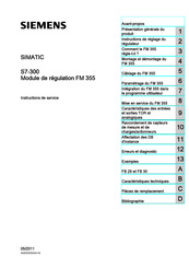 Siemens FM 355 Instructions De Service