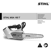 Stihl MSA 160 T Notice D'emploi