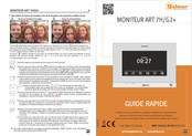 Golmar ART 7H/G2+ Guide Rapide