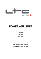 Ltc Audio LTC-1000 Manuel D'utilisation