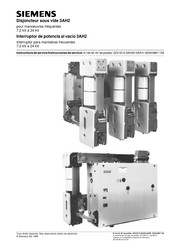 Siemens 3AH2117-7 Instructions De Service