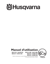 Husqvarna 965921501 Manuel D'utilisation