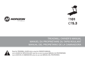 Horizon Fitness CT5.3 Manuel Du Propriétaire