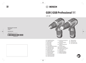 Bosch GSR 120-LI Professional Notice Originale