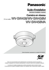 Panasonic WV-SW458MA Guide D'installation