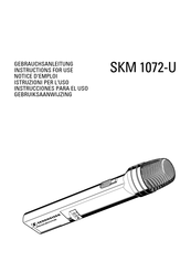 Sennheiser SKM 1072-U Notice D'emploi