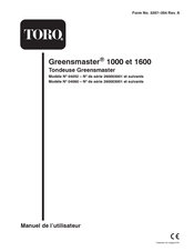 Toro 04060 Manuel De L'utilisateur