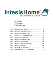 IntesisHome TO-RC-WIFI-1 Guide D'installation