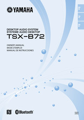 Yamaha TSX-B72 Mode D'emploi