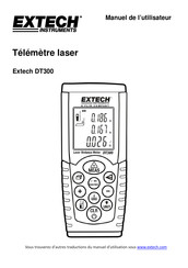 Extech Instruments DT300 Manuel De L'utilisateur