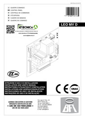 BFT LEO MV D Instructions D'utilisation Et D'installation
