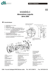 C2Ai MAGNÉHÉLIC 2000 Série Notice D'utilisation